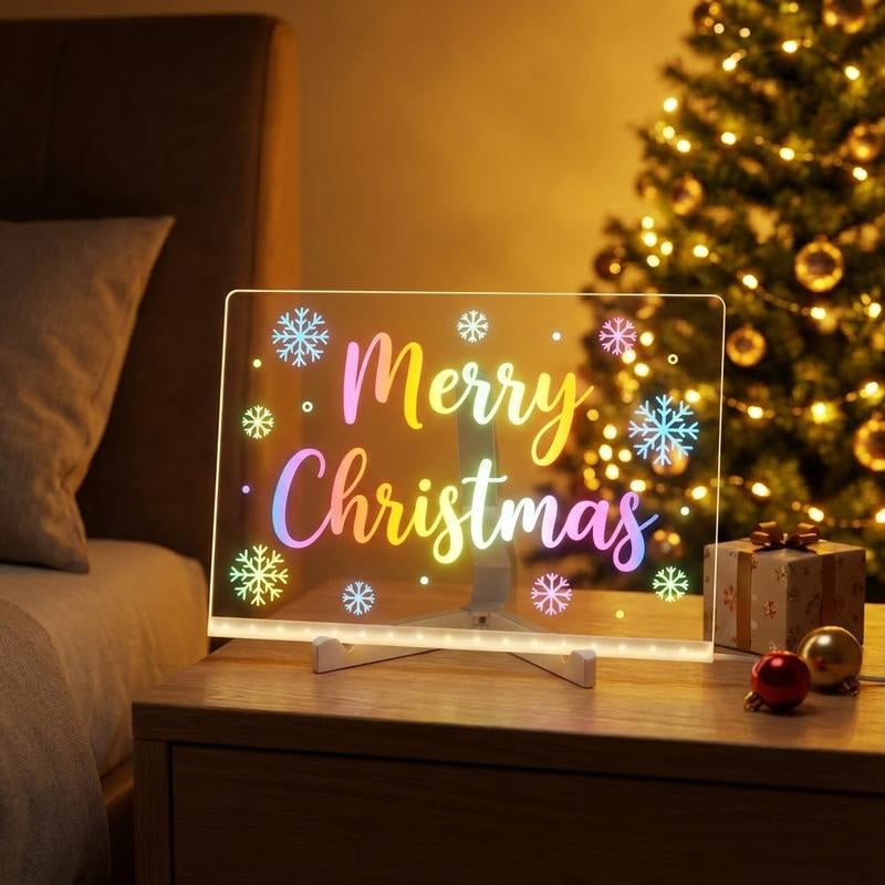 Acrylic Dry Erase Light-Up Board 