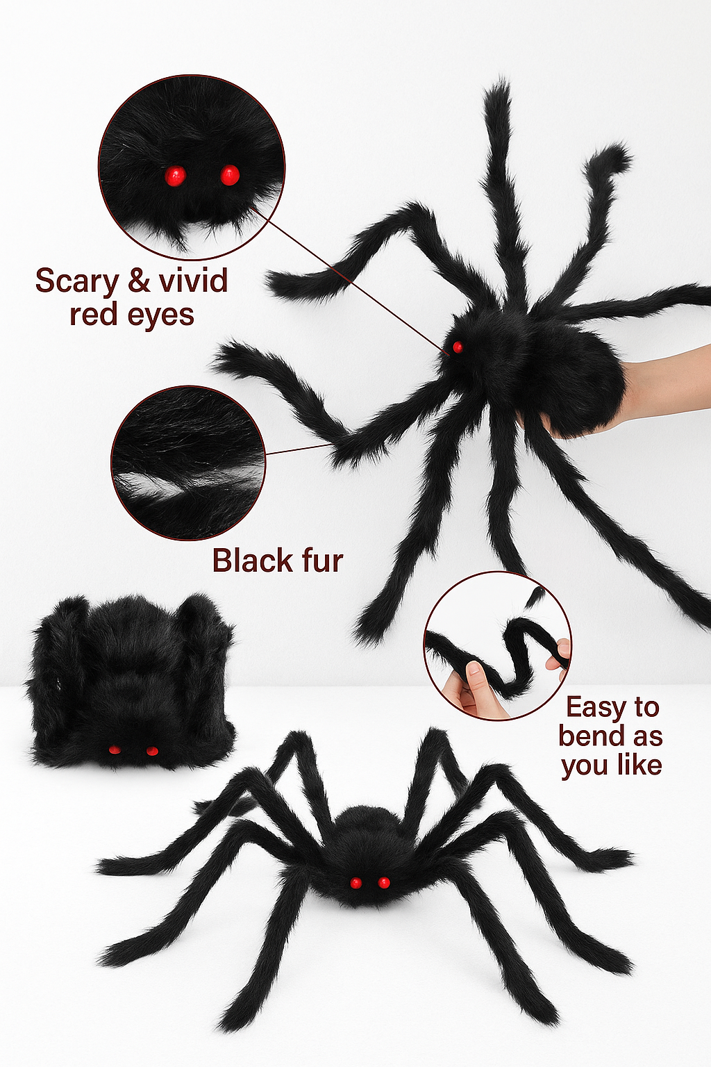 Giant Plush Spider