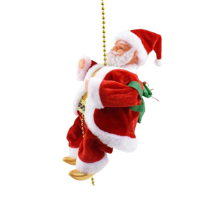 Animated Motorized Climbing Santa & Rope Ladder