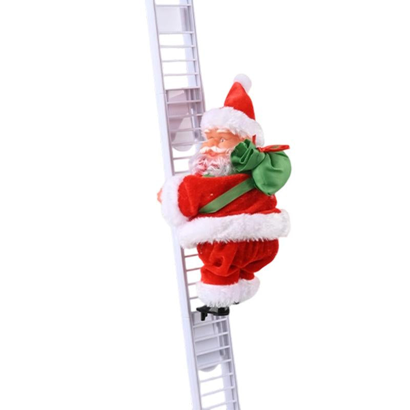 Animated Motorized Climbing Santa & Rope Ladder