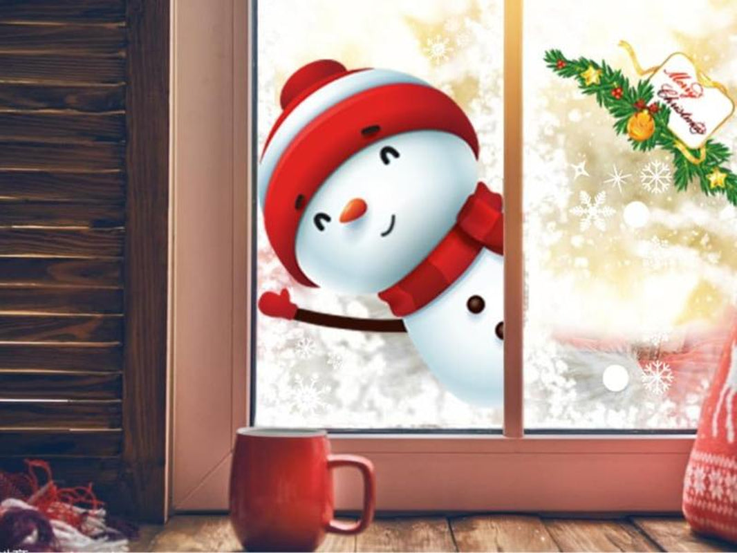 Christmas Decoratives Window Stickers