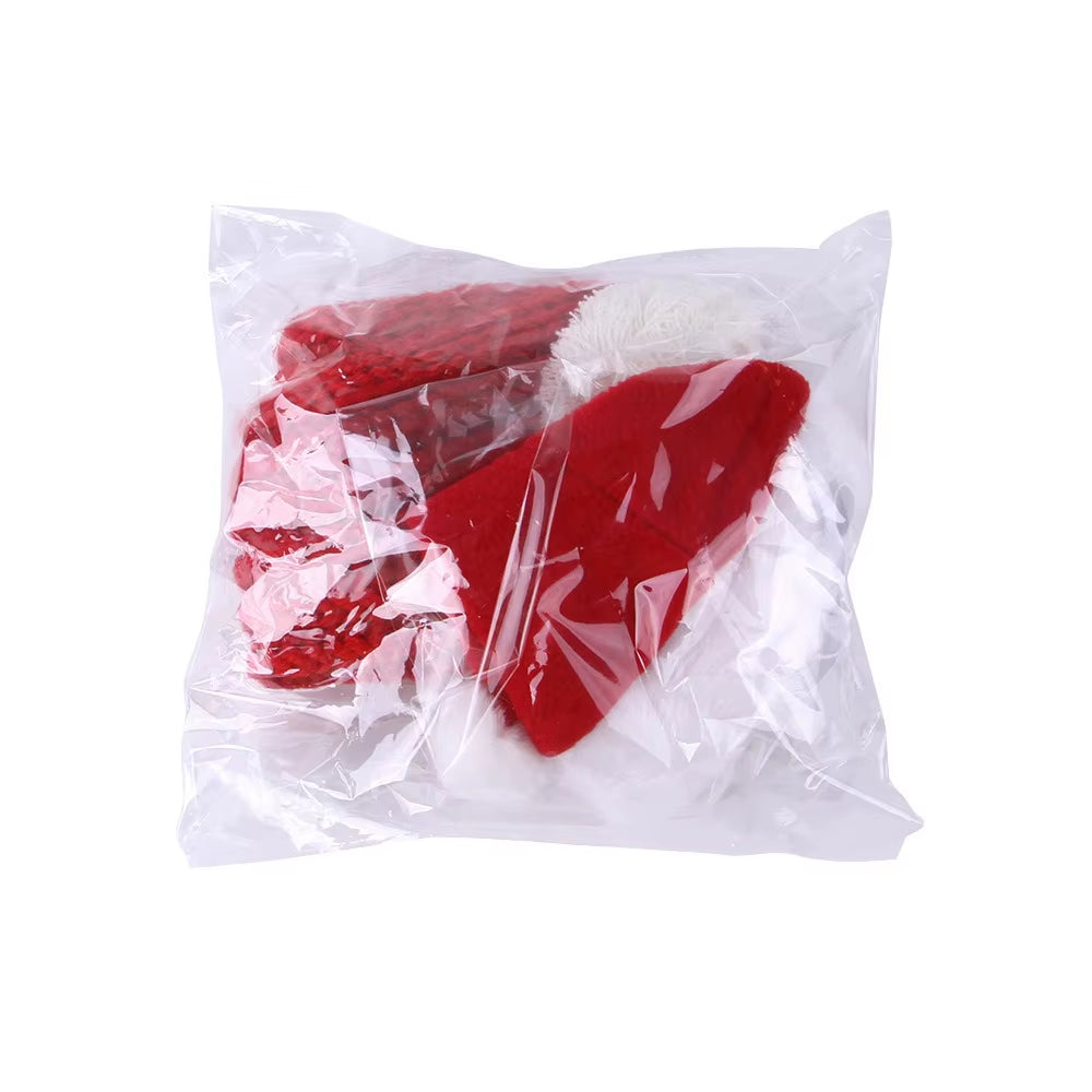 Pet Christmas Hat Scarf Set Manufacturer Creative Christmas Transformation Funny Cat Dog Clothes