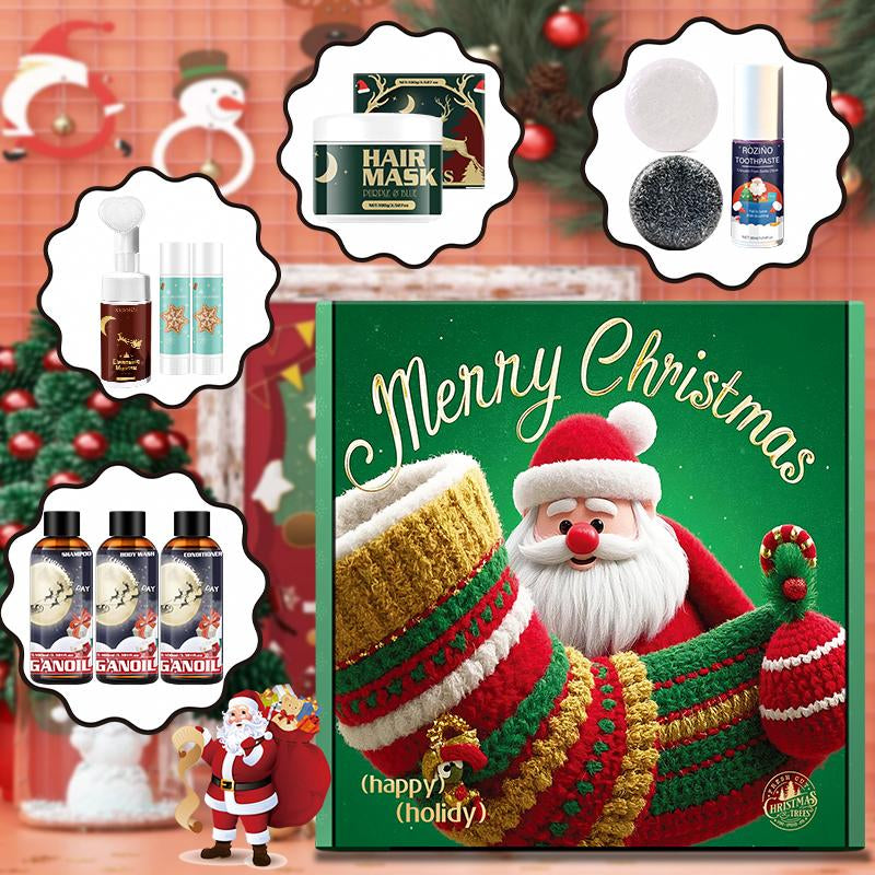 Christmas Skin Care Gift Box Set Hand Cream and Lipstick Travel Christmas Stuffing Christmas Bulk Gift Washing Set and Face Care