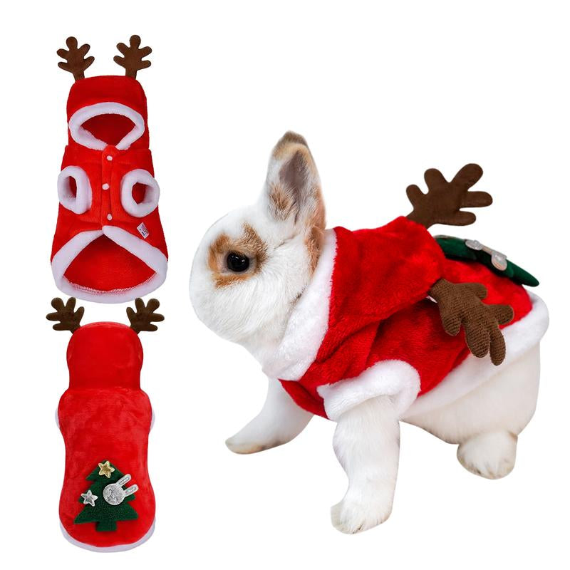 Adorable Christmas Outfit Fits Bunny 