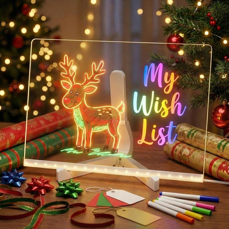 Acrylic Dry Erase Light-Up Board 