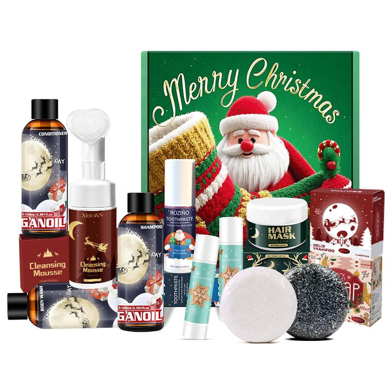 Christmas Skin Care Gift Box Set Hand Cream and Lipstick Travel Christmas Stuffing Christmas Bulk Gift Washing Set and Face Care