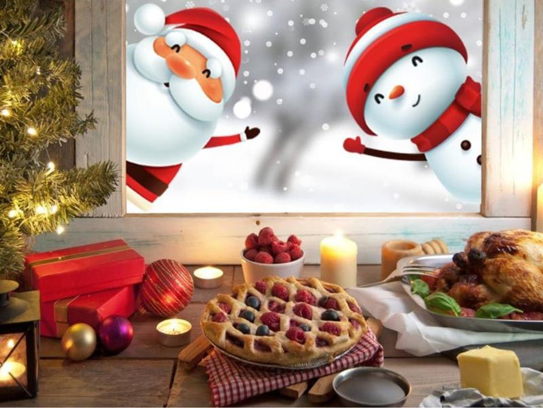 Christmas Decoratives Window Stickers